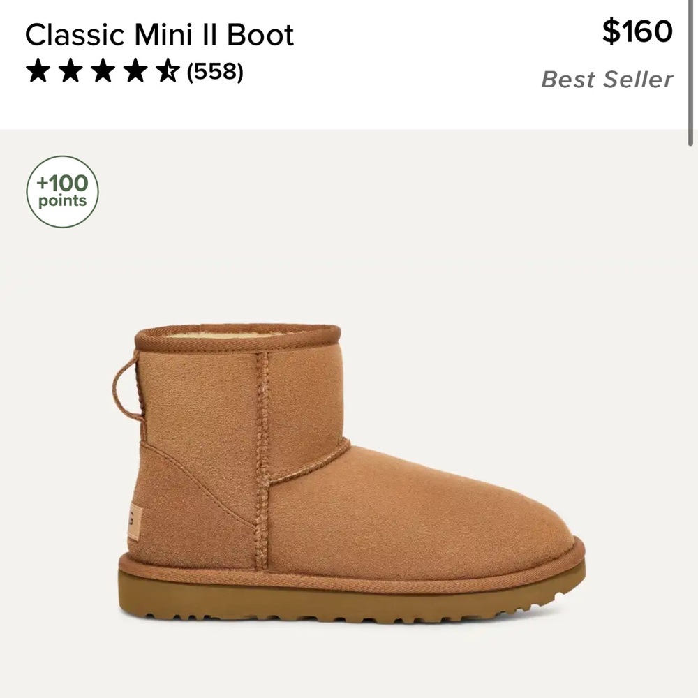 CLASSIC MINI II BOOT- UGGS (WOMENS 9)
